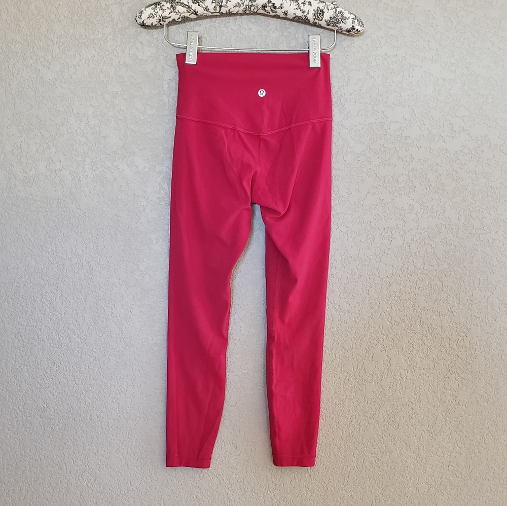 Lululemon align 25" pink size 4